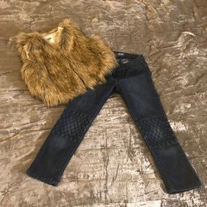 Old Navy 5T vest and Old Navy 5T jeans